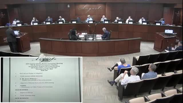 Residents and committee members debate representation, redistricting and public trust