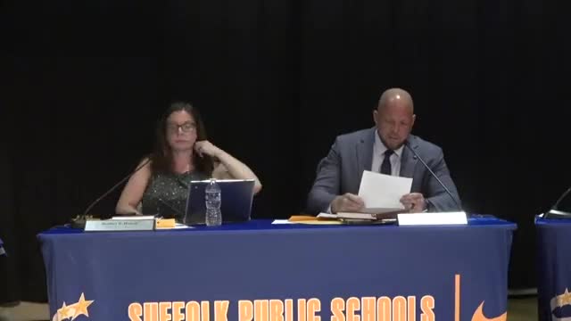 Board record shows approval of superintendent contract identified as 'B. Golder' in transcript