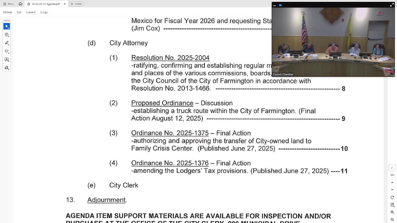 Council approves transfer of city-owned land to Family Crisis Center