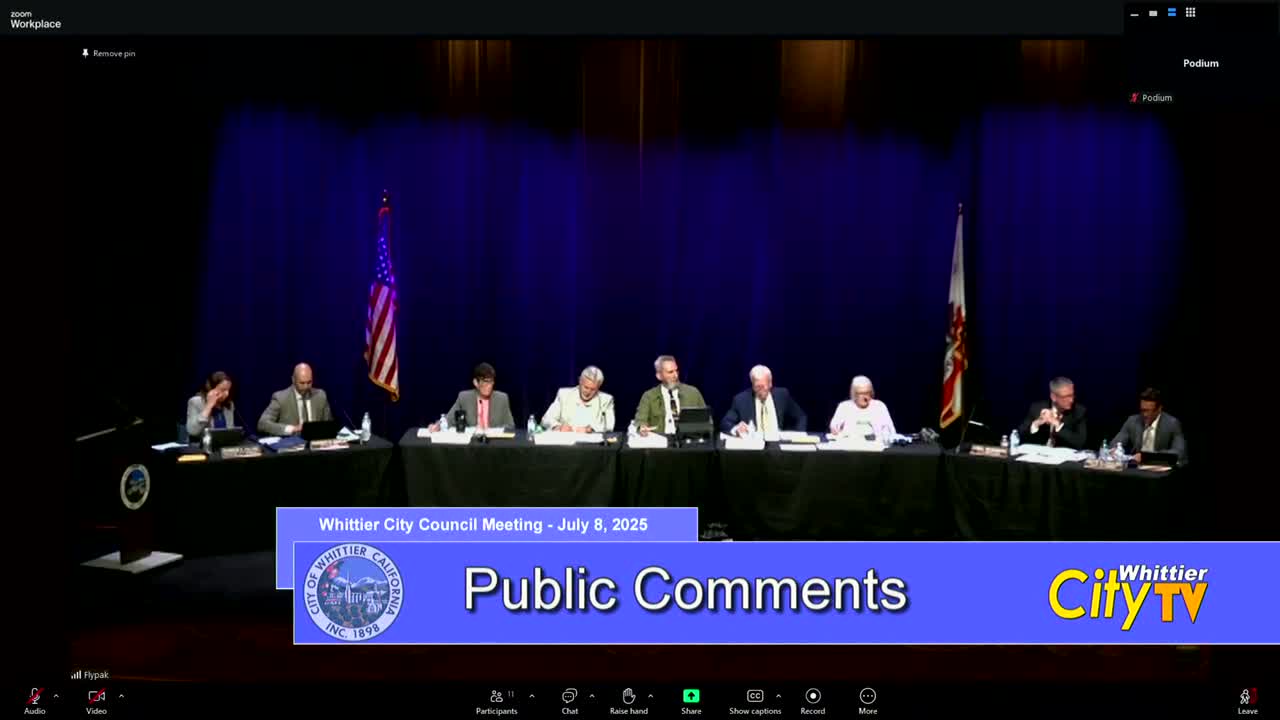 Council approves STR regulations, bars short‑term rentals in Whittier’s mapped fire‑hazard areas