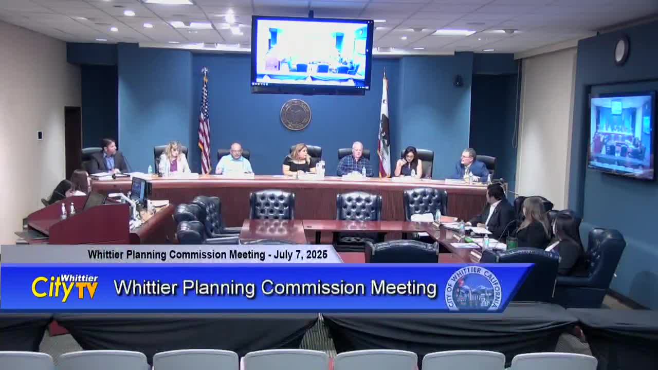 Rodriguez elected chair and Quirk vice chair of Whittier Planning Commission