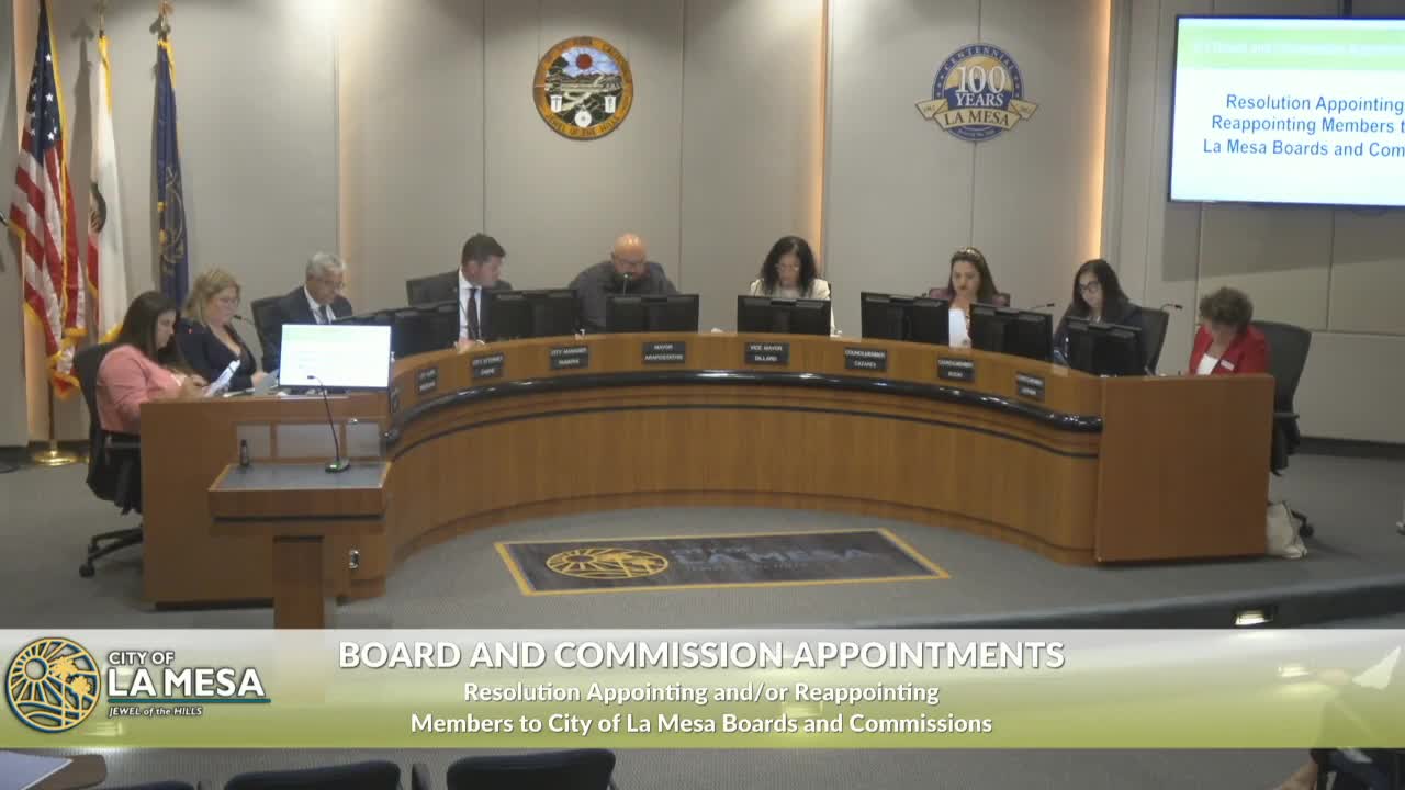 Council approves slate of boards and commissions and adopts two ordinances on park services and sewer charges