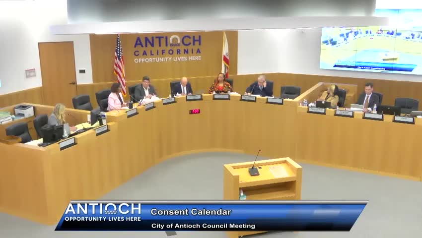 Votes at a glance: Antioch Council actions on June 24, 2025