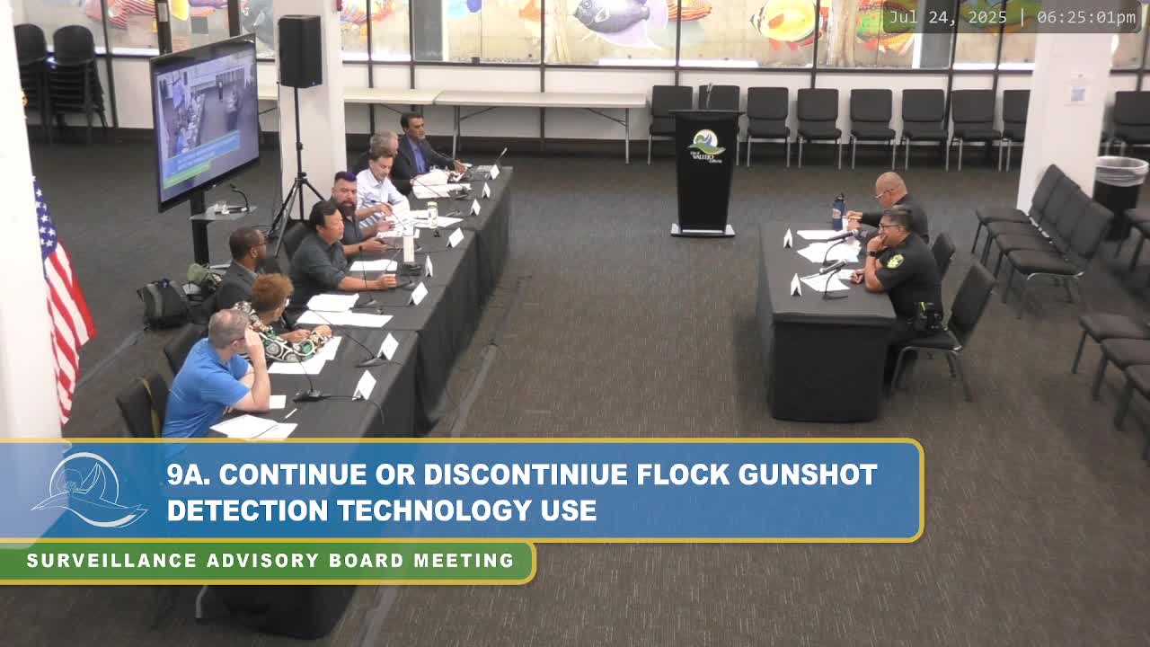 Vallejo Board Questions Efficacy of Raven Gunshot Detection Technology