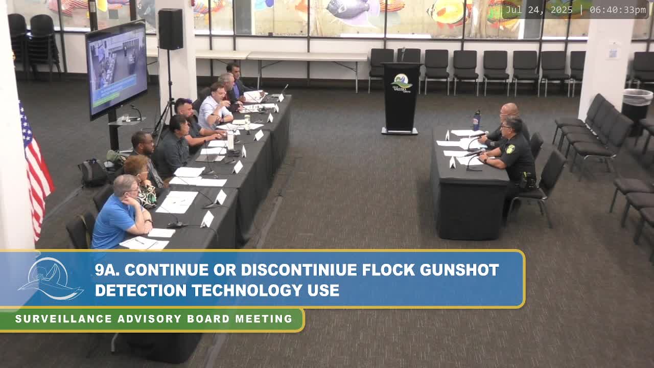 Board Members Question Police Department on FLoC Program Metrics and Effectiveness