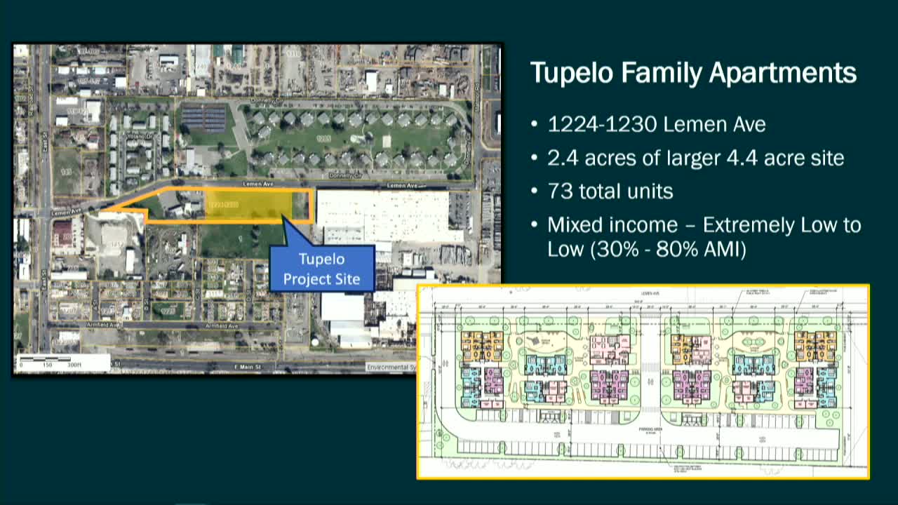 Woodland approves $1.5 million loan for Tupelo Family Apartments to kick off Yolano/Donnelly revitalization