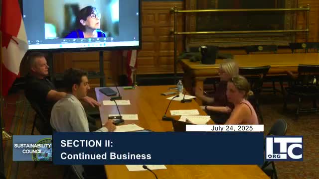 Council approves tabling at Mill City Grows Harvest Fest, will use sustainability division‑approved materials