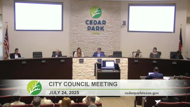 Cedar Park City Council Addresses Community Support for Flood Victims