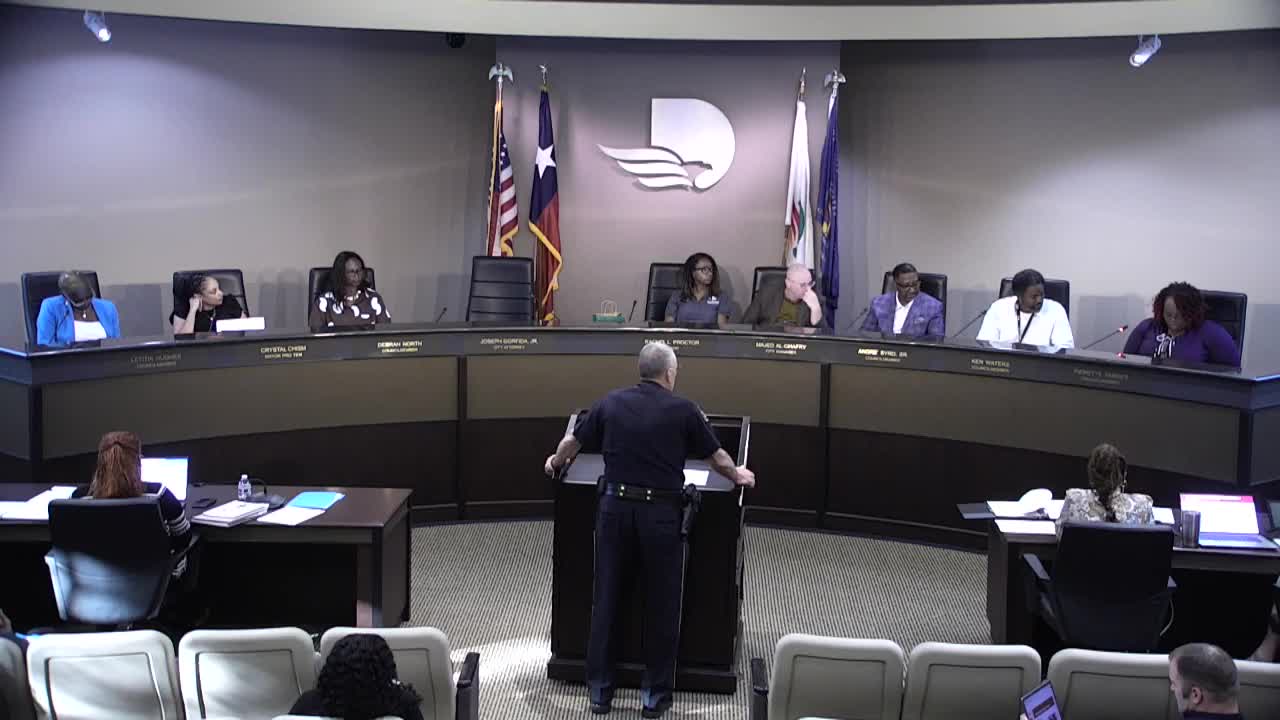 City Council Discusses 2025 Police Budget Changes and Code Enforcement Reductions