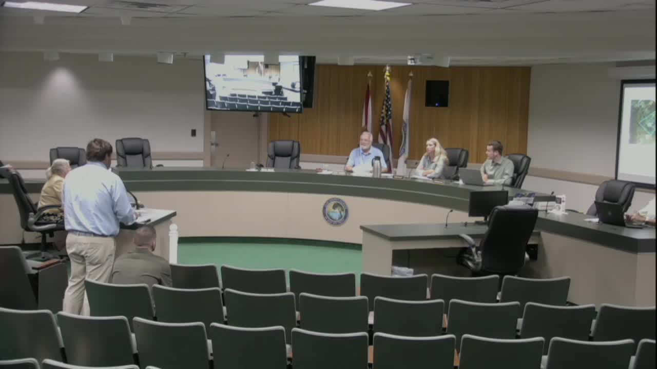 Community Discusses RV Owner Concerns Over Wooded Buffer Zone Regulations