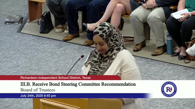 Parent Highlights RISD Bond Impact on Special Education and Student Development