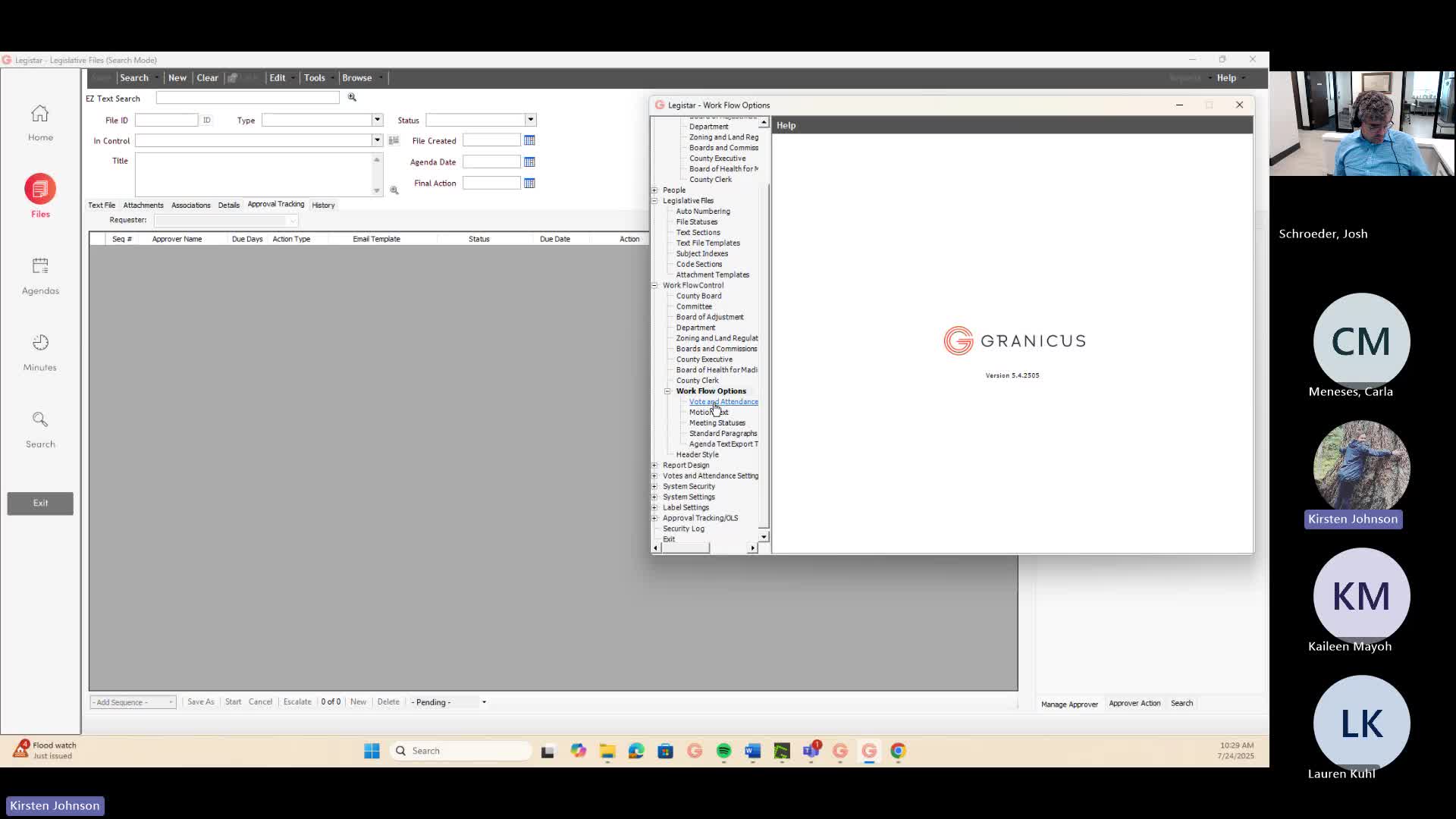 New Voting System Streamlines Attendance and Motion Text Management for Board Meetings