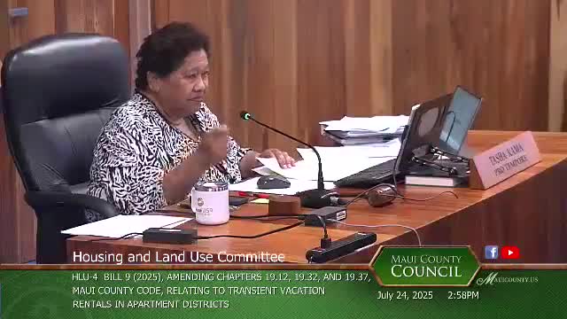 Maui Council Prioritizes Housing Recovery Efforts in West Maui Post-Fire Displacement