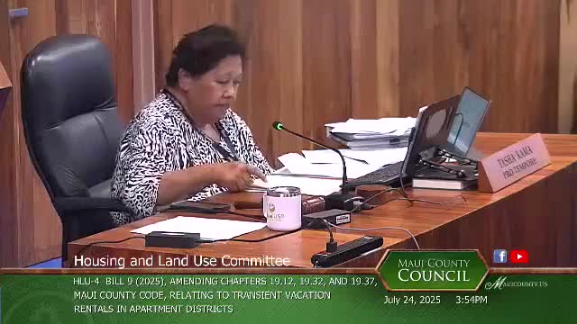 Proposed Bill 9 Amendments Address Planning Concerns in Hawaii