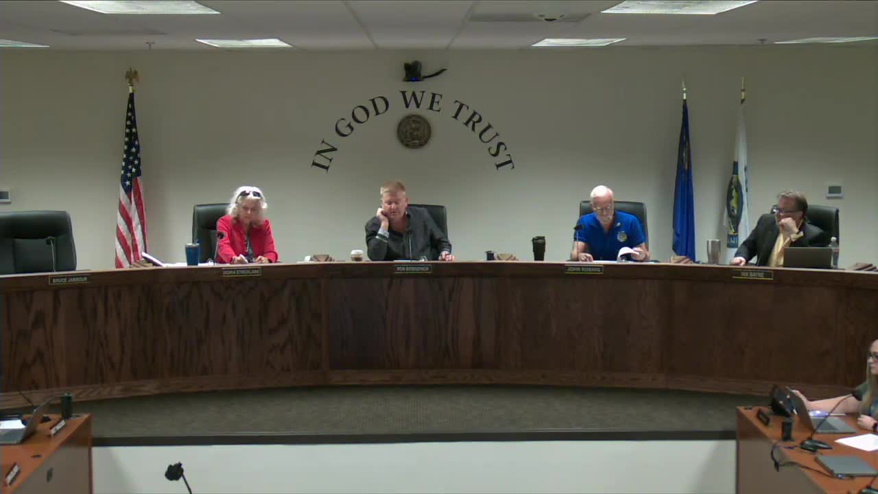 Commissioners Approve Motion Despite Concerns on Decorum and Respect