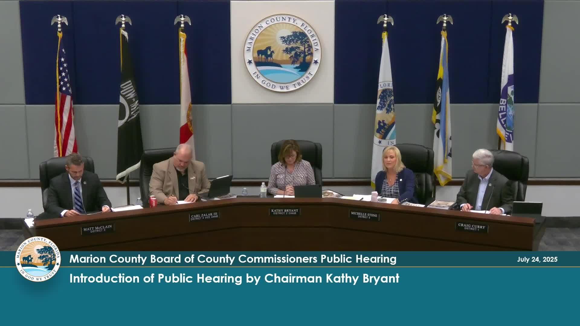 Commission Approves Maximum Millage Rates Ahead of Fiscal Year 2025 Budget Hearings