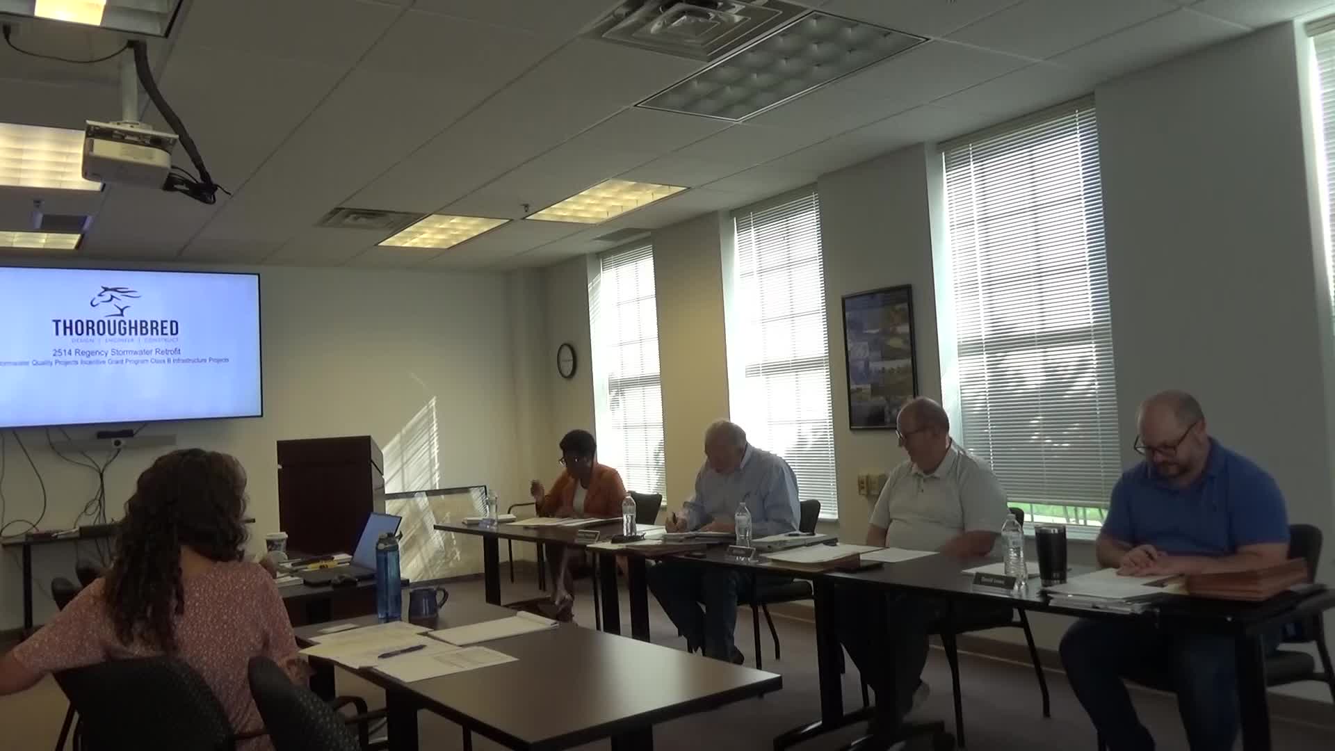Engineering Firm Proposes Changes for 2415 Regency Road Stormwater Management Project