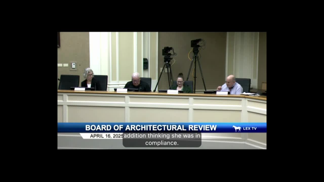 Commission Revokes Certificate of Appropriateness in Unusual Case Involving Elderly Applicant