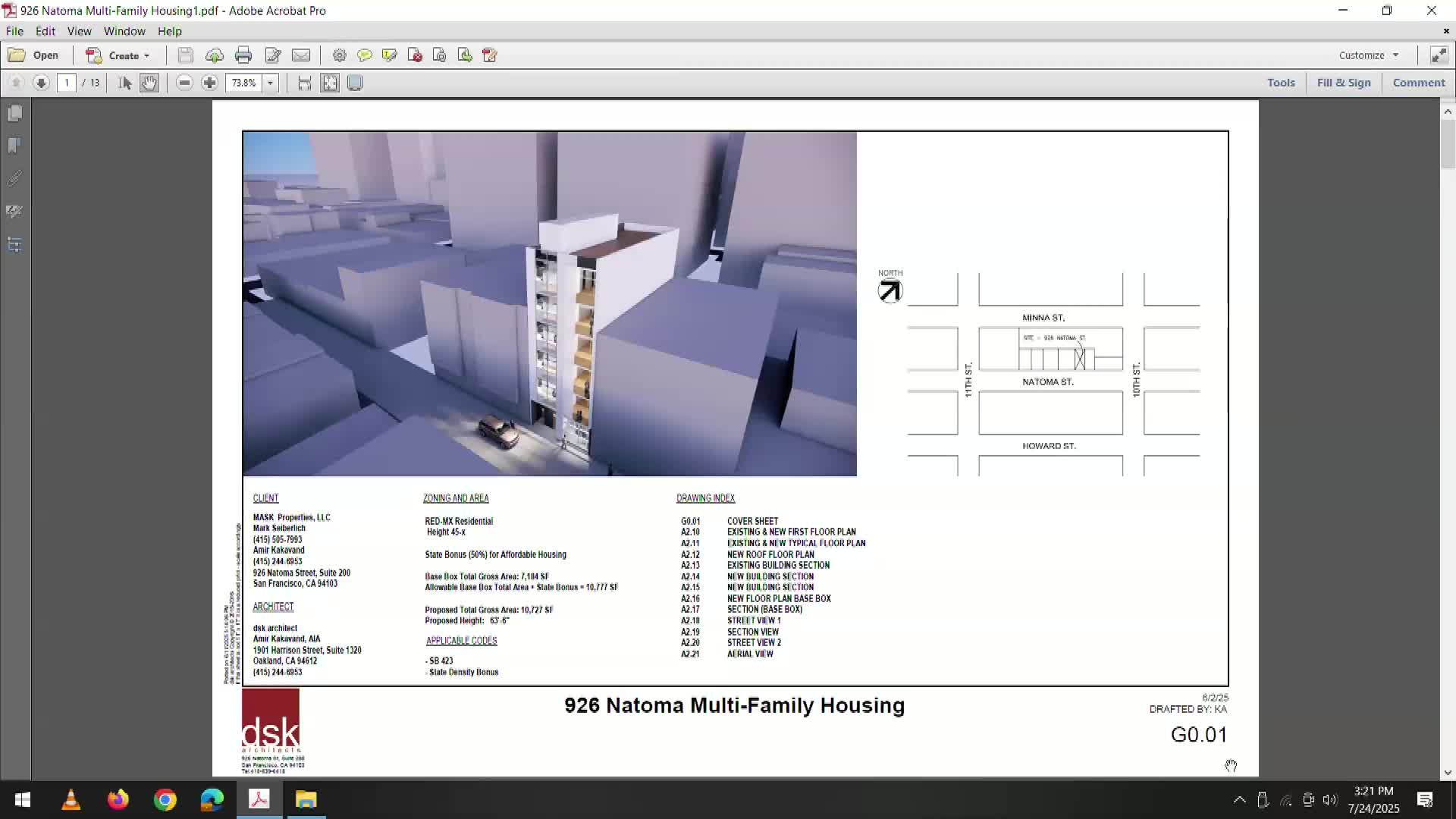 Commission Reviews Controversial 120-Unit Development Proposal for 1025 Howard Street