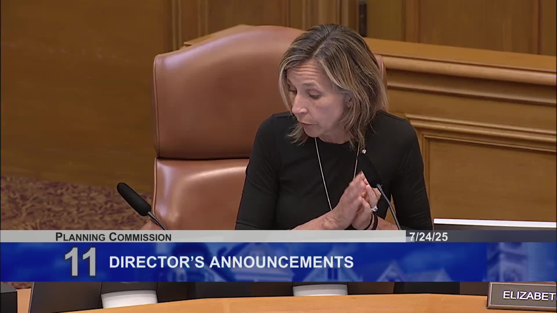 Commissioner Williams seeks support for regional area plans