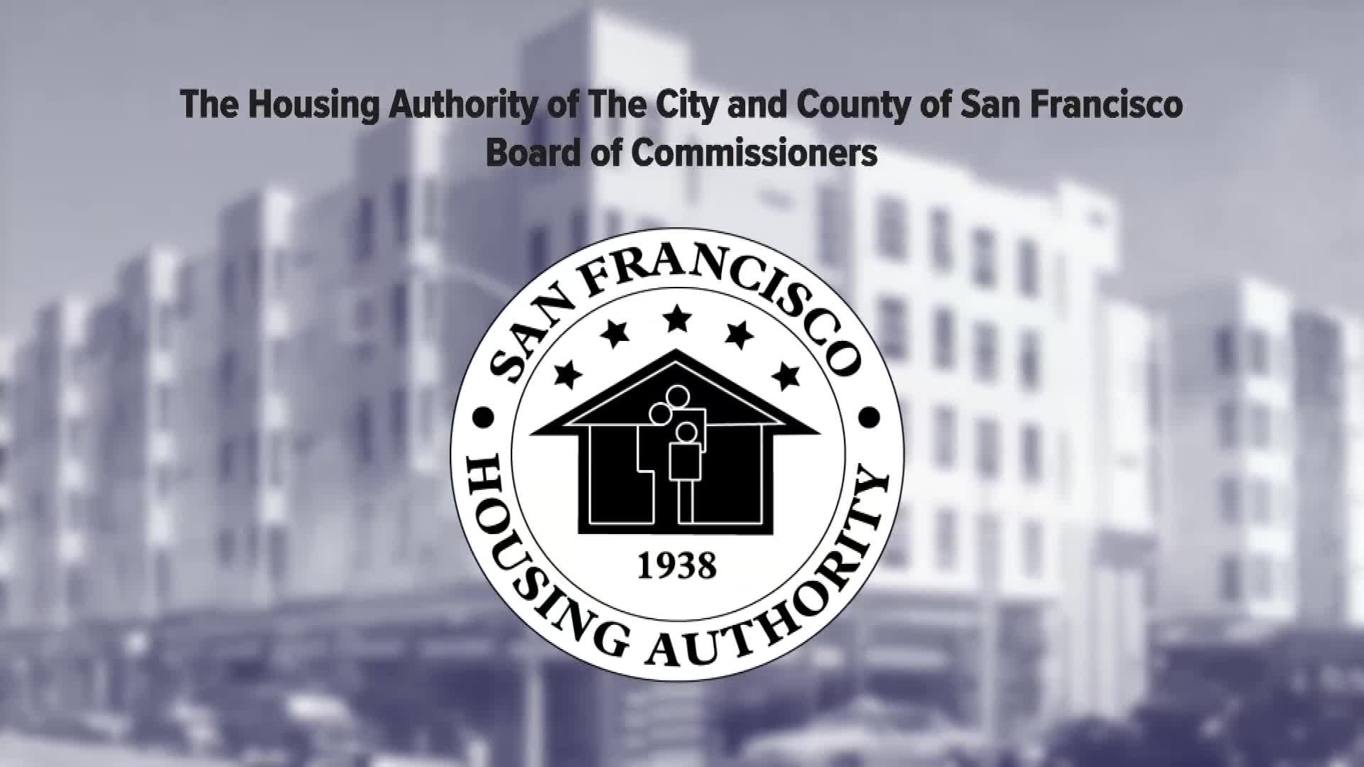 San Francisco Housing Authority Elects Commissioner Shoemaker as New President