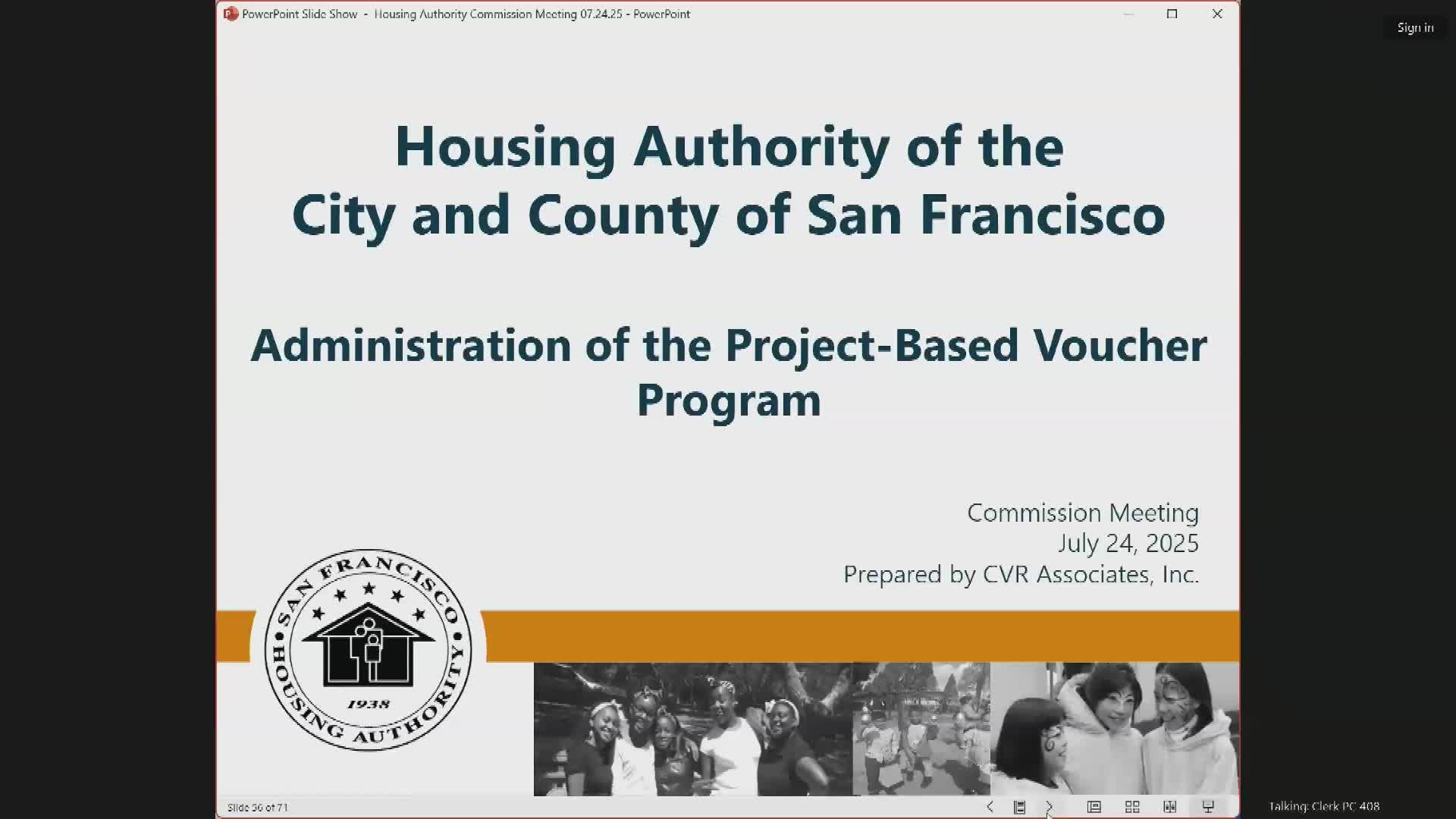 CVR Team Achieves 70000 Applicants for San Francisco's Housing Choice Voucher Program