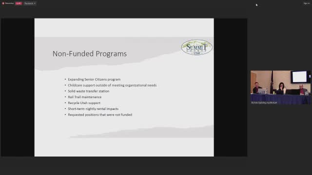 Summit County Council Discusses EMS Funding Options Including Tax Strategies