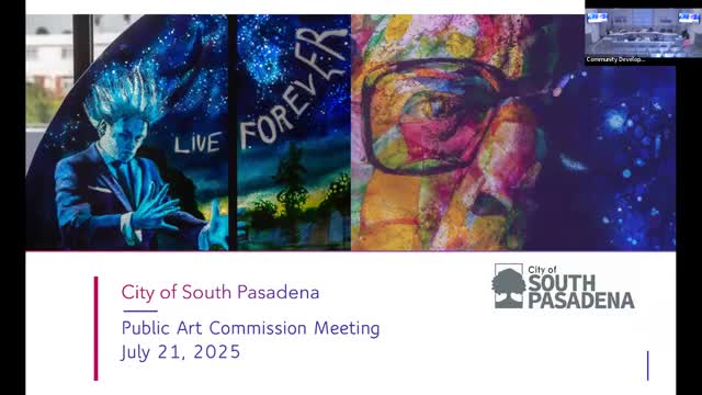 Commission weighs artist registry, open and invitational selection for developer projects