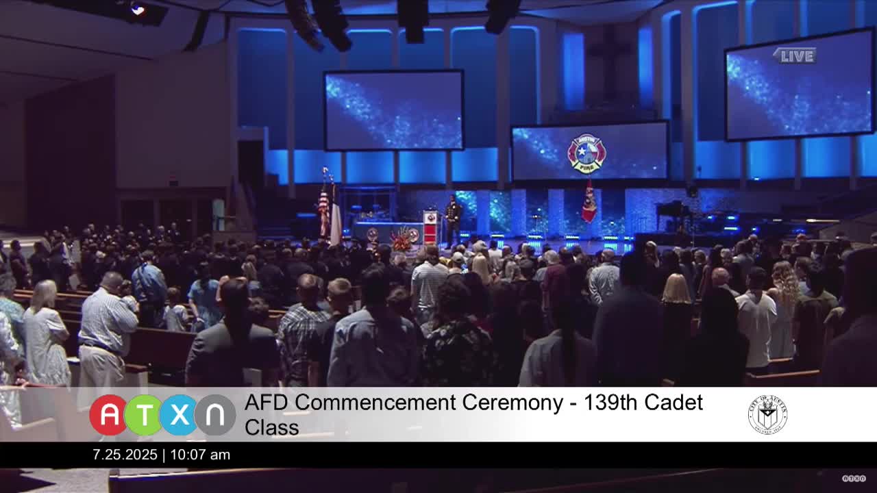 Austin Fire Department Celebrates Graduation of 40 New Firefighters from Class 139
