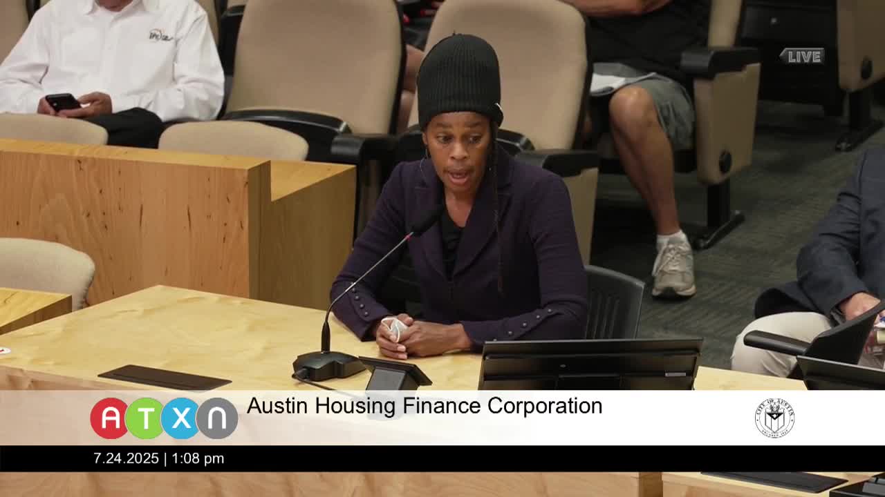 Zenobia Joseph Challenges Southwest Austin's Public Housing Transparency and Bus Service Issues