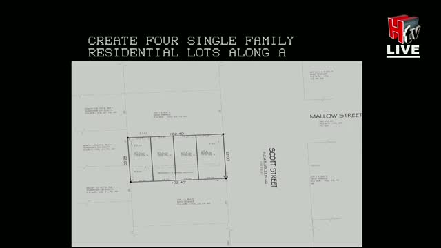 Houston Planning Commission Reviews Variance Requests for Multiple Development Projects