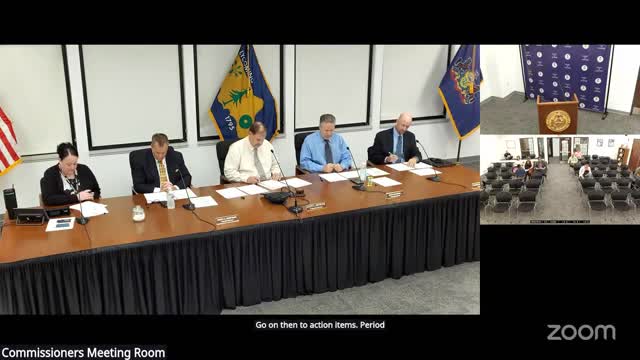 Commissioners approve routine purchases, award several contracts and ratify change orders; one invoice tabled