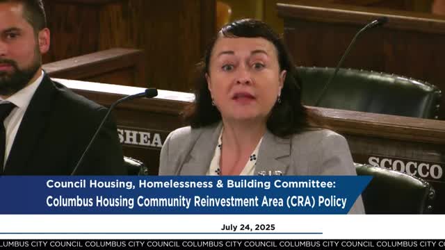 Columbus Council Approves Housing Development Agreement for 1268 Affordable Units
