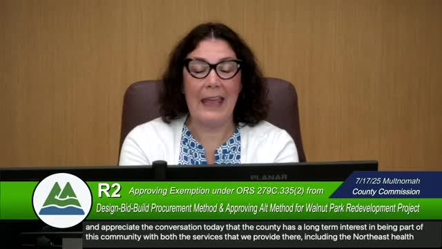 Multnomah County Board Adopts Resolution Supporting Homegrown Economic Development Initiatives