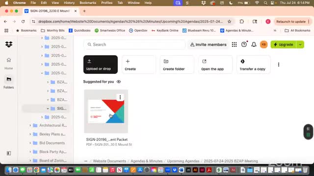 Board approves new sign for Capital University admission building at 2230 Mound Street