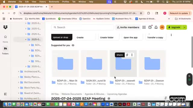 Board discusses rules revision work and commercial design guidelines update