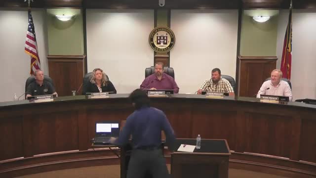 Dawsonville council holds public hearing on McDonald’s request to add signs on all four facades; decision deferred