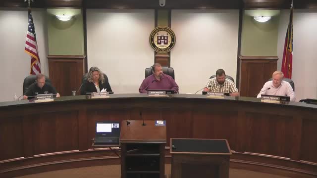 Council approves final plat for 90‑unit Villas at Dawsonville; maintenance and utility agreements recorded