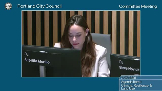 Portland Parks and Recreation presents updated Urban Forest Plan to city council