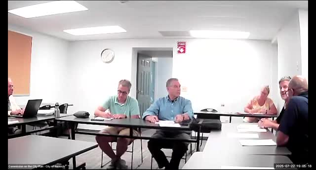 Kevin Brown Advocates Economic Development Plan at Norwich Commission Meeting