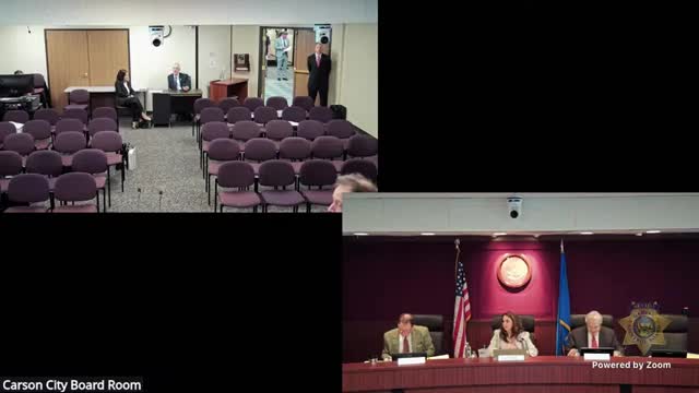 Court Reporter Ready as Meeting Resumes After Break