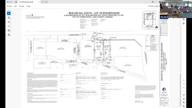 Commission approves secondary plat for I‑65 site; Dutch Bros set as first tenant on subdivided lot