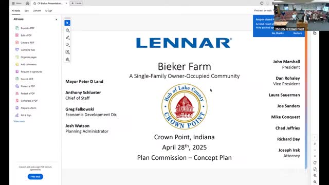 Lennar Homes Reveals Mixed Residential Development Plan for Crown Point Community