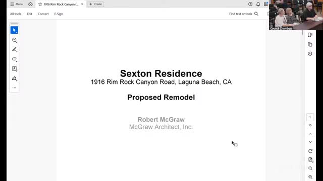 Local Community Explores New Development on Scenic 6000 Square Foot Lot