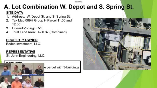 Staff outlines code updates, parking-standard changes and lot combination for downtown project