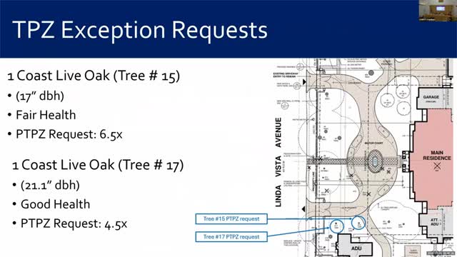Atherton Planning Commission Reviews Motor Court and Tree Removal Proposals