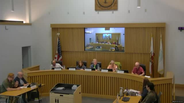 Commission allows detached garage nearer front wall than usual at 7 Betty Lane