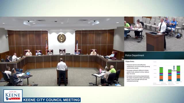 City Officials Discuss Budget Challenges and Future Police Technology Needs