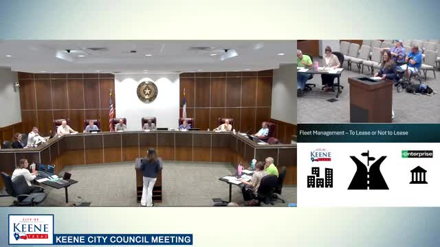 Council hears competing analyses on fleet lease program as staff seek clearer cost comparison