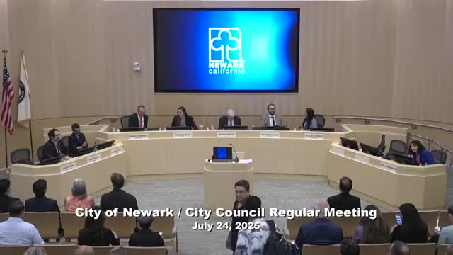 Newark City Council Meeting Honors Retired Police Officers George Stoner and Isaac Don Skipper